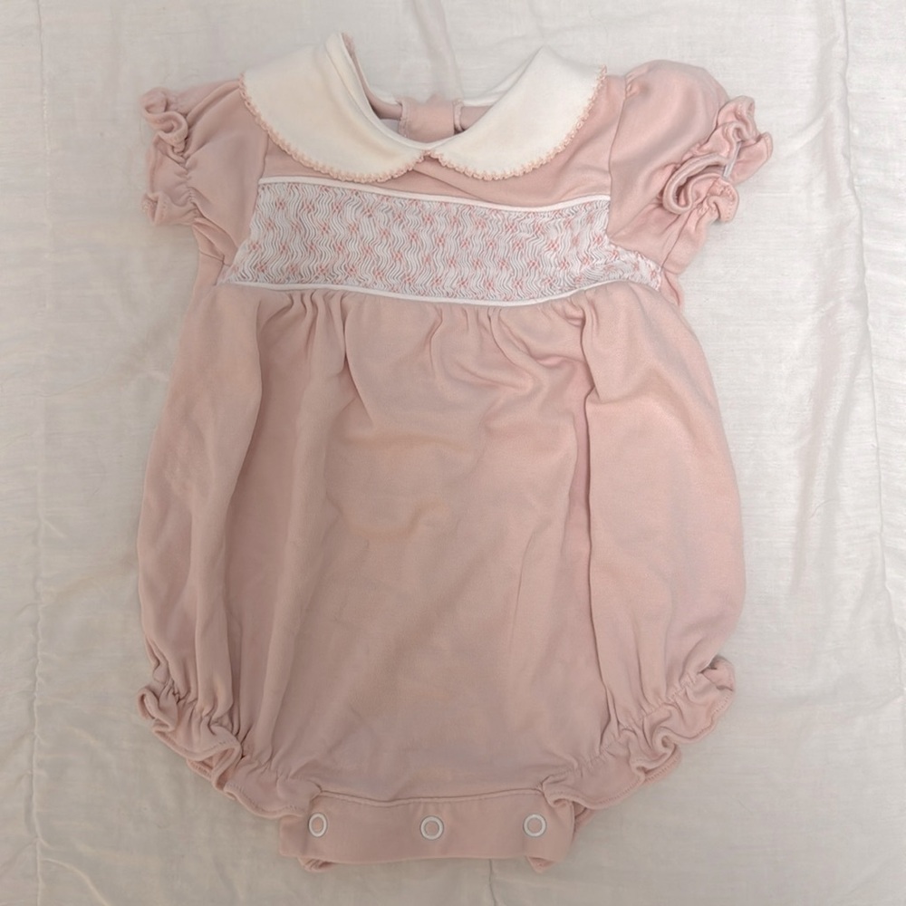 Beautiful Smocked Bubble by Lullaby Set